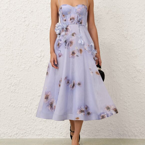 Zimmermann HYPNOTIC Spaghetti Strap Maxi Dress - Picture 13 of 16